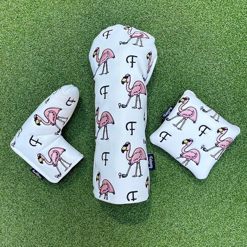 Mallet Putter Headcover - Premium Leather Headcover and Protector - Fits Taylormade, Ping, Odyssey etc. in Saudi Arabia