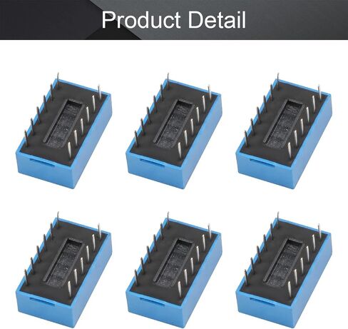 Fielect 5pcs Blue DIP Switch Horizontal Toggle 1-7 Positions 2.54mm Pitch for Circuit Breadboards PCB in Saudi Arabia