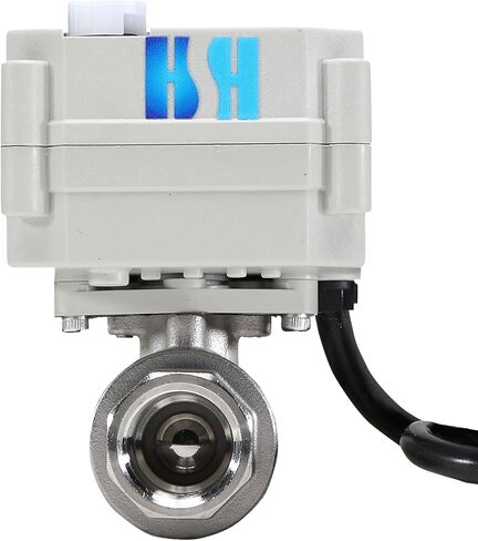 1" DN25 110-230VAC Normally Closed CF8/Stainless Steel 304 Manual Override Motorized Electrical Ball Valve With U.S. Plug in Kuwait
