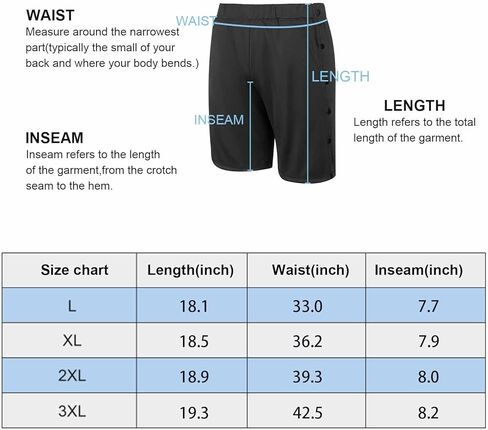 شورت تمزيق للرجال، شورت قصير منفصل بعد الجراحة، شورت متكيف بعد جراحة الركبة والورك مع جيوب in Kuwait