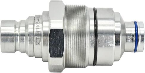 48 مم هيدروليكي ذكر مسطح الوجه قارنة توصيل سريعة 7246799 متوافقة مع محمل Bobcat S130 S150 S160 T180 T190 T200 T300 A220 A300 A770 John Deere Loader 318E 319E 320E 326E استبدال AT406474 in Kuwait