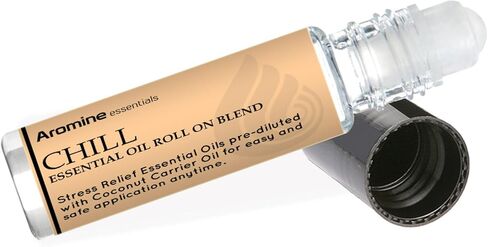 زيت البرد (تقليل التوتر والاسترخاء) العطري، مخفف مسبقًا 10 مل (1/3 أونصة سائلة) in Kuwait