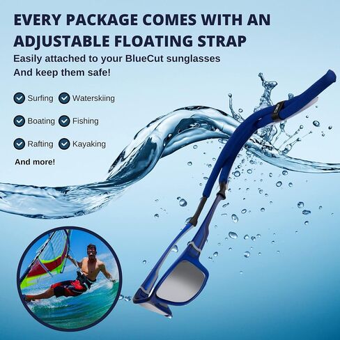 BLUE CUT - Polarized Sunglasses for Men & Women UV Protection, for Fishing, Sports, & Driving in Saudi Arabia
