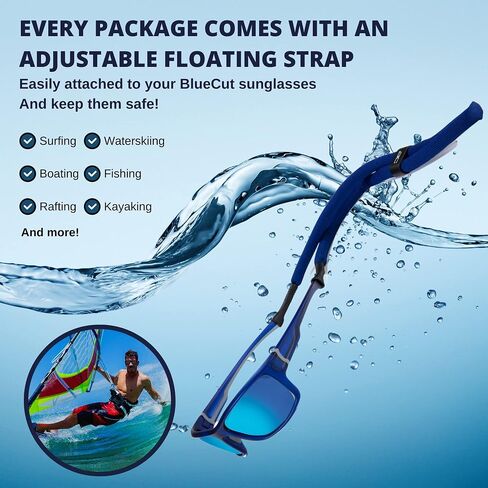 BLUE CUT - Polarized Sunglasses for Men & Women UV Protection, for Fishing, Sports, & Driving in Saudi Arabia