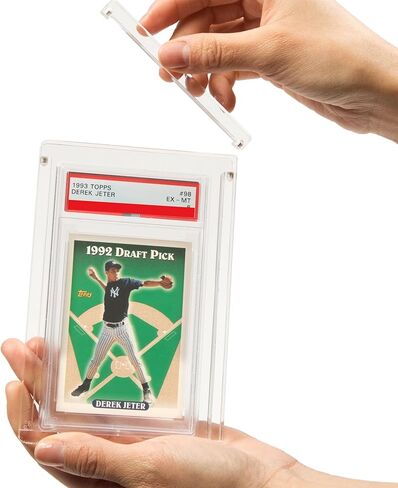 Graded Sports Card Display with Removable Bottom (1) in Saudi Arabia