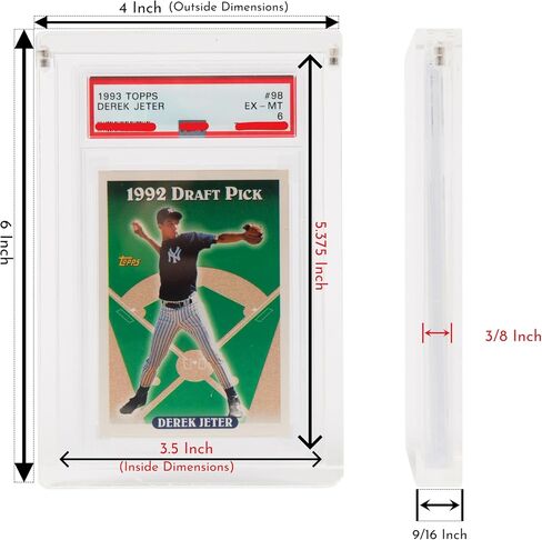 Graded Sports Card Display with Removable Bottom (1) in Saudi Arabia