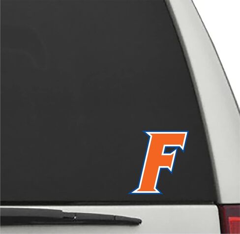 Florida Gators ORANGE SPEED Logo F 4" Vinyl Decal Car Truck Sticker UF Baseball in Kuwait