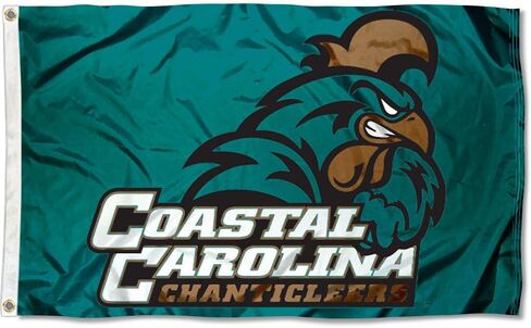 Coastal Carolina Chanticleers CCU University Large College Flag in Saudi Arabia