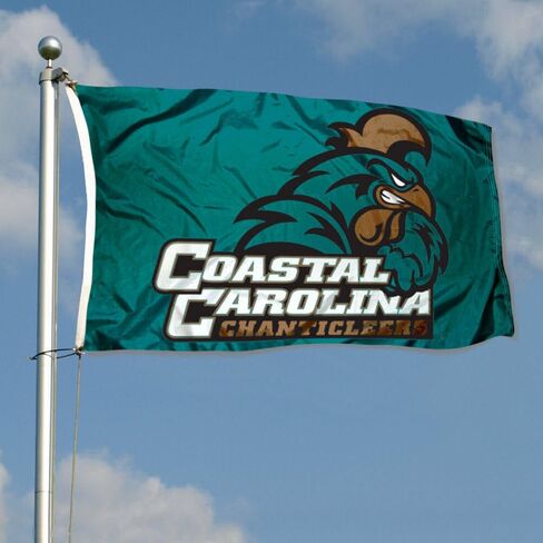 Coastal Carolina Chanticleers CCU University Large College Flag in Saudi Arabia
