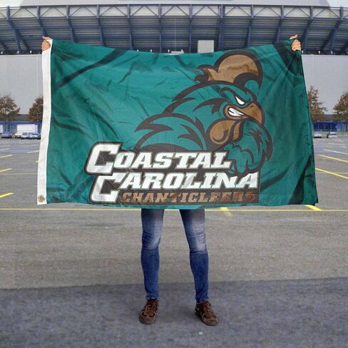 Coastal Carolina Chanticleers CCU University Large College Flag in Saudi Arabia