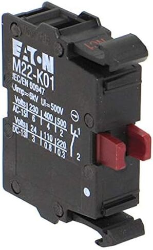 إيتون، M22-K01، كتلة الاتصال 1Nc برغي المدى in Kuwait