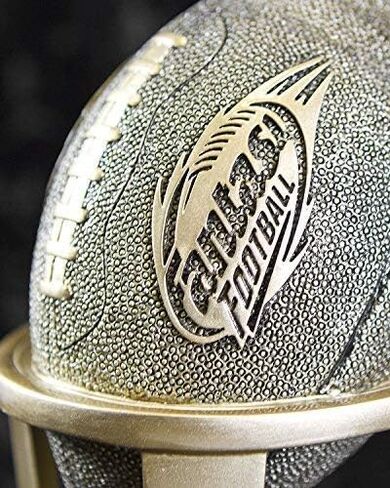 Decade Awards Fantasy Football League Gold Tower Trophy - Gridiron Award - Engraved Plate on Request in Saudi Arabia