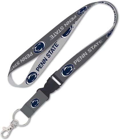 حبل WinCraft Penn State Nittany Lions مع إبزيم قابل للفصل، 1 بوصة - رمادي in Saudi Arabia