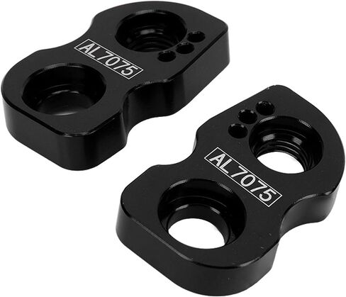 GLOGLOW Bike V Brake Conversion Seat, Bike V Brake Extension Seat Aluminum Alloy High Strength Lightweight 1Pair for Front Fork in Saudi Arabia