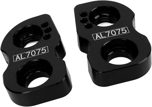 GLOGLOW Bike V Brake Conversion Seat, Bike V Brake Extension Seat Aluminum Alloy High Strength Lightweight 1Pair for Front Fork in Saudi Arabia