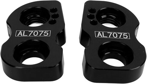 GLOGLOW Bike V Brake Conversion Seat, Bike V Brake Extension Seat Aluminum Alloy High Strength Lightweight 1Pair for Front Fork in Saudi Arabia
