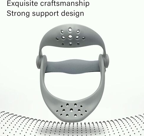 مصحح وضعية دعم الرقبة - جهاز جر عنق الرحم 360 درجة لتخفيف الألم - دعامة فعالة للرقبة لتصحيح الوضعية وتخفيف الضغط - لون رمادي in Kuwait