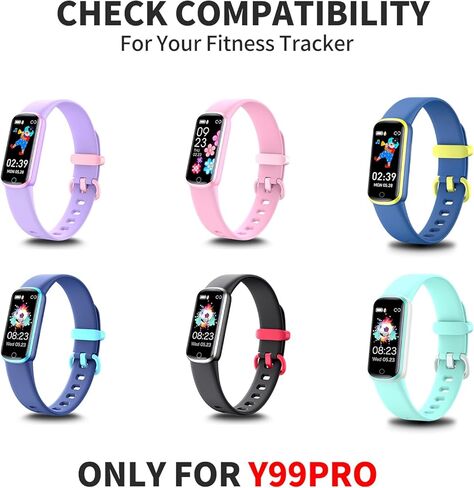 سوار ساعة DIGEEHOT لتتبع اللياقة البدنية للأطفال، حزام ساعة بديل لـ Y99PRO in Kuwait