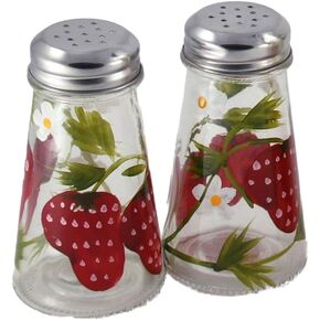 Grant Howard 53008 Strawberries Salt and Pepper Shakers, Set of 2 per Box