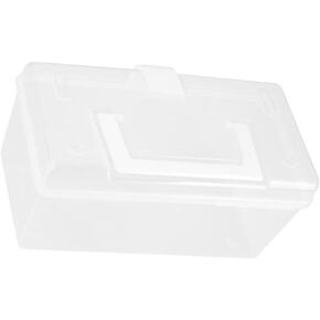 Box Medicine Container First Aid Organizer Medicine Holder First Aid Cabinet First Aid Kit Container First Aid Kit for Car White Medicine Rack Storage