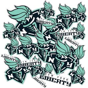 Desert Cactus New York Liberty WNBA Women's National Basketball Association Officially Licensed Sticker Vinyl Decal Laptop Water Bottle Car Scrapbook (Type 1-1)