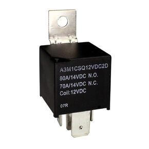 (1PC) A3M1CSQ12VDC2D RELAY AUTOMOTIVE SPDT 80A 12V