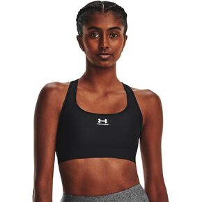 Under Armour Women's HeatGear Mid Padless Sports Bra
