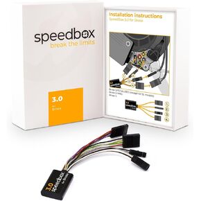 SpeedBox 3.0 for Brose, E-Bike Tuning Chip with original connectors for Brose/Specialized E-bikes, real values, unlimited speed, adjustable speed
