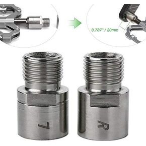 Bicycle Pedal Extenders 9/16" - 1 Pair (Steel)