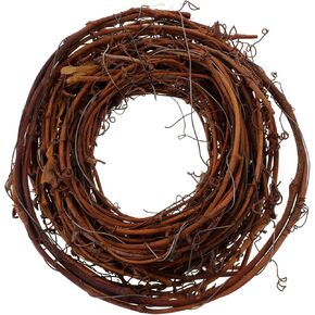 Sewroro DIY Crafts Twig Garland 15 Feet Natural Hanging Vine Wreath Decor for DIY Wreath Hanging Craft Wedding Holiday Party Home