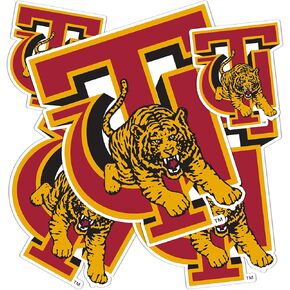 Desert Cactus Tuskegee University Stickers Golden Tigers Vinyl Decals Laptop Water Bottle Car Scrapbook T3 (Type 3-1)