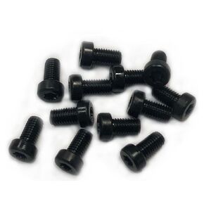 8-40x1/4 Matte Black Oxide Fillister Head .224in T15 Torx Star Drive Gun Sight Countersunk Riﬂe Base Action Mounting Screws for Gun Maintenance Scope & Optics Fixing 8-40x.25 12 Pieces