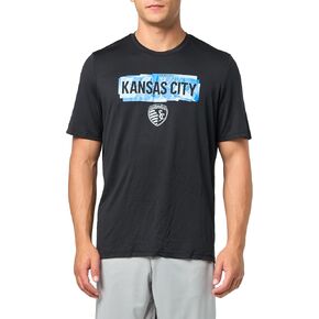 adidas Men's Sporting Kansas City Short Sleeve Pre-Game T-Shirt in Saudi Arabia