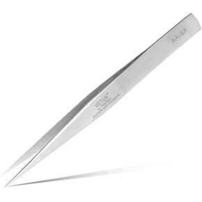 Vetus Tweezer Non-magnetic Stainless Steel Pointed Tip AA-SA
