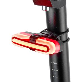 ROCKBROS Bike Tail Light, Smart Bicycle Tail Light with Brake Sensing, Waterproof Rear Bike Light, USB Rechargeable Bike Lights, Bike Lights for Night Riding