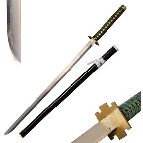 40" Japanese Anime Jujutsu Kaisen Sword: Otsukotsu Yuta Sword,Samurai Stainless Steel Sword Cosplay Props,Not Sharp,for Collection