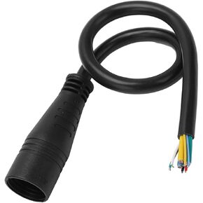 Electric Bike Motor Convert Extension Cable,9 Pin Conversion Line with Waterproof Female Connector for Electric Bike Convert Cord