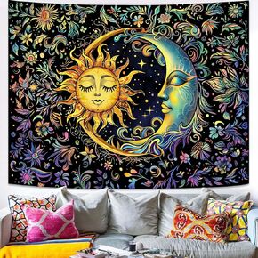 Spenlife Tree of life Tapestry Nature Wall Tapestry Green Tapestry for Bedroom Aesthetic Tapestries (Boho, 36.00" x 48.00")