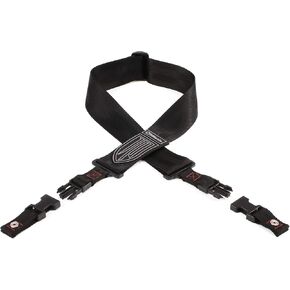 DIMARZIO dd200jpbkrd Shoulder Strap – Black/Red
