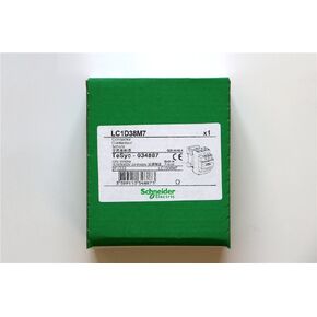 LC1D38M7 New SCHNEIDER AC Contactor LC1-D38M7 3P 38A 220V AC Coil