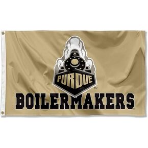 Purdue Boilers Large College Flag