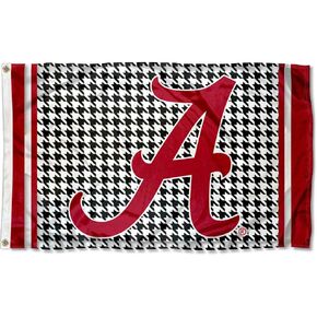Alabama Houndstooth 3x5 College Flag
