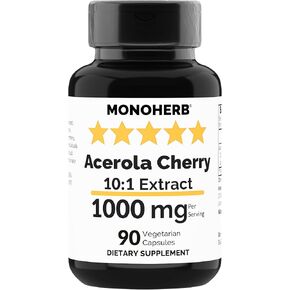 Acerola Cherry Extract 1000 mg - 90 Capsules