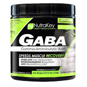 GABA, Unflavored by Nutrakey