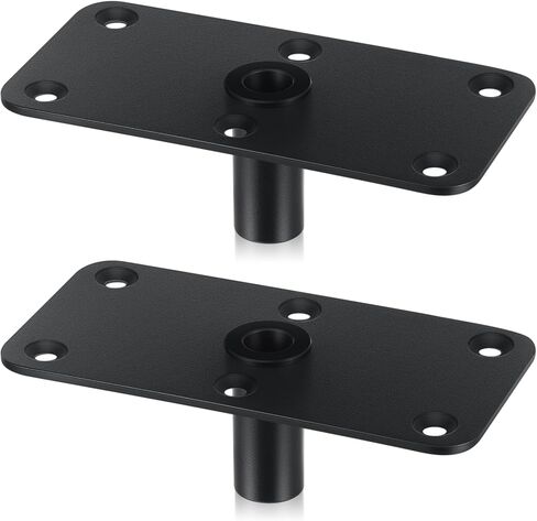 Blulu 2 جهاز كمبيوتر شخصى الفولاذ المقاوم للصدأ مقعد القارب الركائز 4 "× 8" قاعدة مقعد القارب ل 3/4 "مقعد القارب دبوس آخر المقبس الثقيلة جون اكسسوارات القوارب لمقعد القارب مقعد آخر دوار الصيد البحري قارب عائم in Saudi Arabia