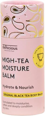 Migh-Tea Moisture Body Balm for Very Dry Skin - Nourishing Shea Butter Moisturizer - Eczema Relief, Psoriasis Treatment - Natural, Vegan, Ayurveda - 70g in Saudi Arabia