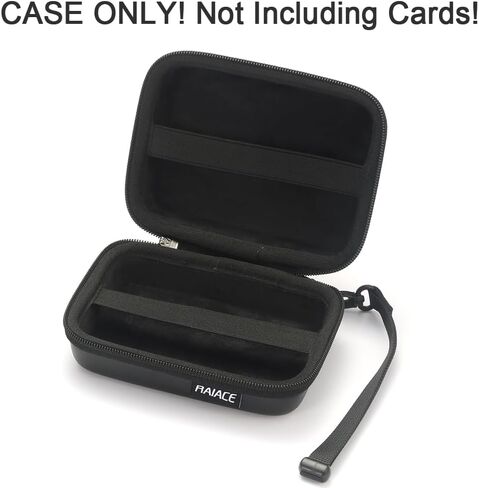 حقيبة حمل صلبة من RAIACE متوافقة مع لعبة بطاقات المرحلة 10/UNO، لعبة بطاقات اللعب، صندوق تخزين حماية البطاقات، لعبة بطاقات المرحلة 10 للبالغين والأطفال، تناسب ما يصل إلى 300 بطاقة - أخضر (جراب فقط) in Kuwait