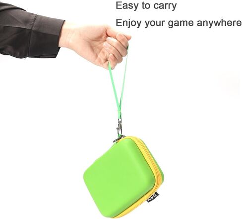 RAIACE Hard Carrying Case Compatible with Phase 10/UNO Card Game, Playing Card Game, Card Protection Storage Box,Phase 10 card game for adults and Kid,Fits up to 300+ Cards - Green (Only Case) in Saudi Arabia