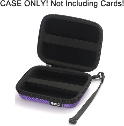 RAIACE Hard Carrying Case Compatible with Phase 10/UNO Card Game, Playing Card Game, Card Protection Storage Box,Phase 10 card game for adults and Kid,Fits up to 300+ Cards - Green (Only Case) in Saudi Arabia
