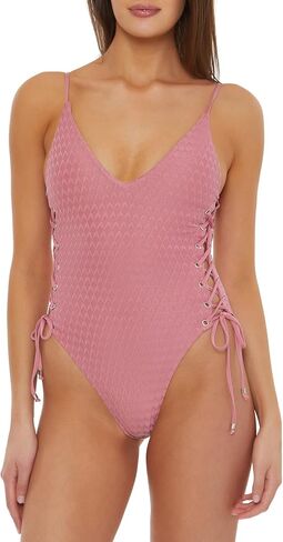 بدلة سباحة من قطعة واحدة من مشد حورية البحر القياسي من ISABELLA ROSE، برقبة مفتوحة، بدلات استحمام in Kuwait